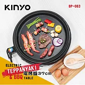 KINYO 多功能圓形電烤盤 BP-063