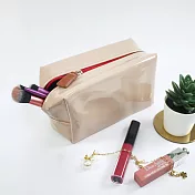 Caroline Gardner 漆皮收納萬用包  薔薇粉