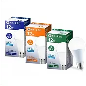 好商量~舞光 LED 12W 燈泡 臺灣市佔率No.1 保固二年 CNS國家認證 E27 球泡 無藍光危害(1入) 自然光