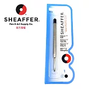 SHEAFFER 原子筆芯 吊卡T(PK型) (藍F/藍M/黑F/黑M) 黑F
