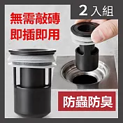CS22 防蟲防臭排水口地漏組(2入組)-2入