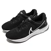Nike 慢跑鞋 React Miler 3 男鞋 黑 白 緩震 路跑 馬拉松 運動鞋 DD0490-004