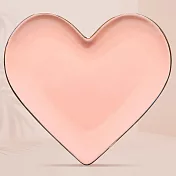 《danica》Jubilee心型飾品收納盤 | 小物收納盒 首飾收納盤 玄關收納盤 鑰匙盤 - 粉金