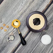 HAPPYMT火漆封蠟工具--木杓熔爐組 /送蠟燭