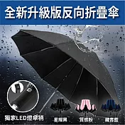 反向摺疊雨傘 質感粉