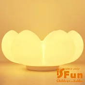 【iSFun】多肉花雲朵＊USB觸碰矽膠置物造型夜燈  黃光