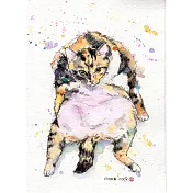 【玲廊滿藝】宮原千佳子（Chika）-大肚子18x13cm