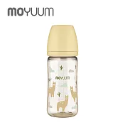 MOYUUM 韓國 PPSU 寬口奶瓶 - 270ml - 草泥馬樂園