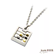 J’code真愛密碼銀飾 完美互動純銀墜子 送白鋼項鍊