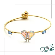 【伊飾童話】炫彩愛心*金屬彈性手環