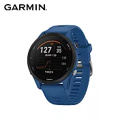GARMIN Forerunner 255 GPS智慧心率進階跑錶 潮汐藍