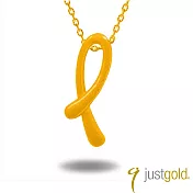 【Just Gold 鎮金店】圓夢純金系列 黃金吊墜(不含鍊)