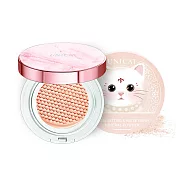 【UNICAT 變臉貓】3.0光彩保濕氣墊粉餅13g+柔焦毛孔礦物蜜粉10g