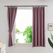 【巴芙洛】高精密抗菌防UV遮光窗簾/260*165CM一窗組合 (抗菌防UV/遮光窗簾/隔簾/拉簾) 抗菌防UV紫色