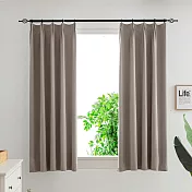 【巴芙洛】高精密抗菌防UV遮光窗簾/260*165CM一窗組合 (抗菌防UV/遮光窗簾/隔簾/拉簾) 抗菌防UV灰色