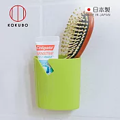 【日本小久保KOKUBO】日本製吸盤式海綿/菜瓜布收納架-2色可選 -綠