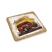 珪藻土吸水杯墊 杯墊 防潮 硅藻土 防滑墊 吸水墊 隔熱墊 Adrenture(方形)