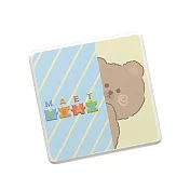 珪藻土吸水杯墊 杯墊 防潮 硅藻土 防滑墊 吸水墊 隔熱墊 躲貓貓小熊