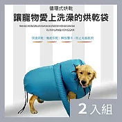 CS22 寵物洗澡吹乾神器烘乾袋-2入 S