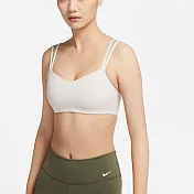 NIKE AS W NK DF ALATE TRACE BRA 女 運動內衣 DO6609104 XL 米