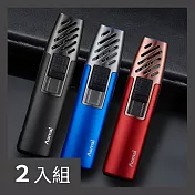CS22 精品級充氣防風藍焰奧麥打火機3色-2入 紅色