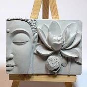 吉祥開運 清水模軟裝設計 開運吉祥佛像擺飾七 香氛擺件 水泥軟裝 附贈木架