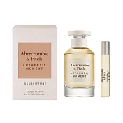 【ABERCROMBIE & FITCH】真我時光女性淡香精100ml(贈隨機隨身瓶15ml)