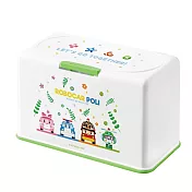 POLI 救援小英雄 口罩收納盒 衛生紙盒 波力 收納盒 花園款