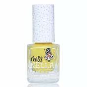 英國【Miss Nella】兒童水性可撕式安全指甲油 - 閃閃香蕉船聖代 MN35 (4ml)