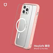 犀牛盾 iPhone 12 Pro Max (6.7吋) Mod NX (MagSafe兼容) 超強磁吸手機保護殼 - 櫻花粉 Blush Pink