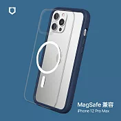 犀牛盾 iPhone 12 Pro Max (6.7吋) Mod NX (MagSafe兼容) 超強磁吸手機保護殼 - 海軍藍 Navy Blue