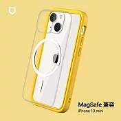 犀牛盾 iPhone 13 mini (5.4吋) Mod NX (MagSafe相容) 超強磁吸手機保護殼 - 黃 Yellow