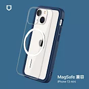 犀牛盾 iPhone 13 mini (5.4吋) Mod NX (MagSafe兼容) 超強磁吸手機保護殼 - 海軍藍 Navy Blue