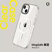 犀牛盾 iPhone 13 (6.1吋) Clear(MagSafe 兼容)超強磁吸透明防摔手機殼(抗黃終身保固)