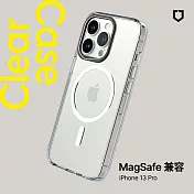 犀牛盾 iPhone 13 Pro (6.1吋) Clear(MagSafe 兼容)超強磁吸透明防摔手機殼(抗黃終身保固)