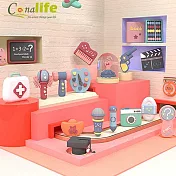[Conalife] 卡通造型寶寶抓周道具10件套裝禮盒組 (1組) - 男寶款