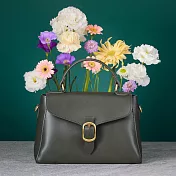 光合系 朵拉手提蓋包 橄欖綠