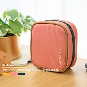 SUPANOVA EXPLORER 探險家系列- Tech Kit 3C 收納包(小) 茱萸粉