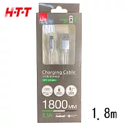 HTT 安卓2.1A充電/傳輸線(1.8米) HTT-1918AB/AS
