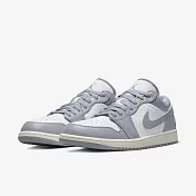 Nike Air Jordan 1 Low 男鞋 灰白 奶油底 Vintage Grey 復古 休閒鞋 AJ1 553558-053