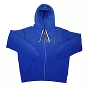 Polo Ralph Lauren 男版抽繩內裏鋪棉棉質漸層連帽外套 寶藍 XXL