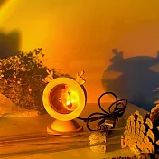 【iSFun】落日餘暉*拍照攝影氣氛投影夜燈 小鹿夕陽燈