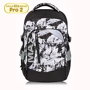 Tiger Family MAX系列超輕量護脊書包Pro 2- 岩石霧黑