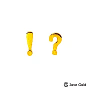JoveGold漾金飾 驚喜包黃金耳環