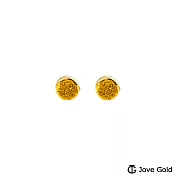 JoveGold漾金飾 起點黃金耳環