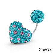 GIUMKA鎖針耳環 繽紛小愛心鋼針 點點/草莓系列 單支價格多色任選 MF04002/MF04004 無 點點D款單一支