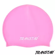 TRANSTAR 純矽膠泳帽-止滑顆粒防靜電 粉紅