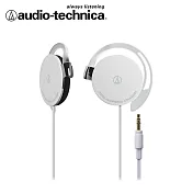 鐵三角 ATH-EQ300M 輕量薄型耳掛式耳機 白色