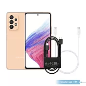 Samsung 三星製造 雙Type-C 快充數據線-密封裝 ( for Galaxy A ) 白色