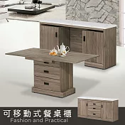 Homelike 喜家居5尺多功能折合餐桌櫃(2239)